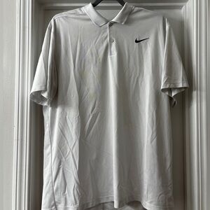 Nike Men's Classic White Polo Shirt